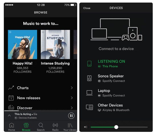 Control sonos from spotify