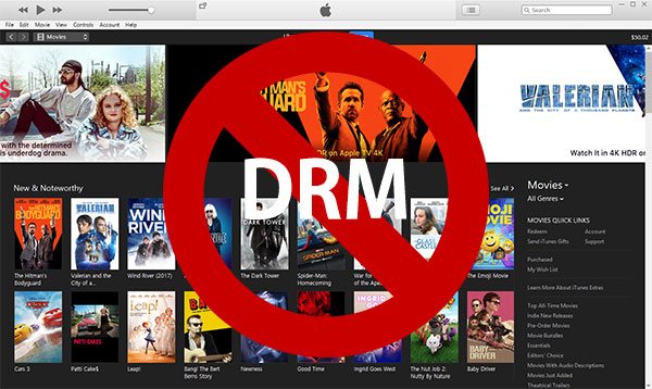 free itunes movie drm removal software