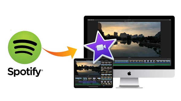 Add Spotify music to iMovie video project on Mac