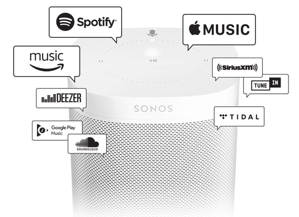 Streaming Music Services on Sonos