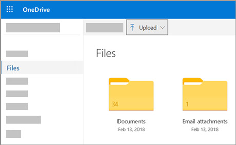 Upload Files to OneDrive