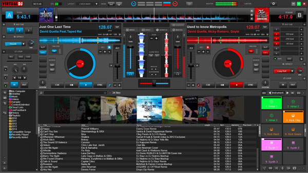 DJ interface