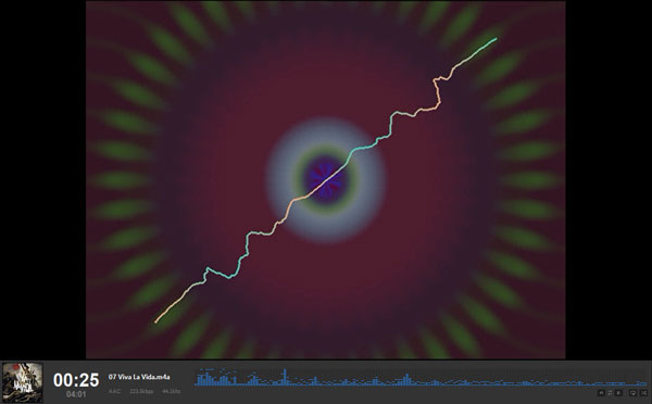 cool visualizer for spotify