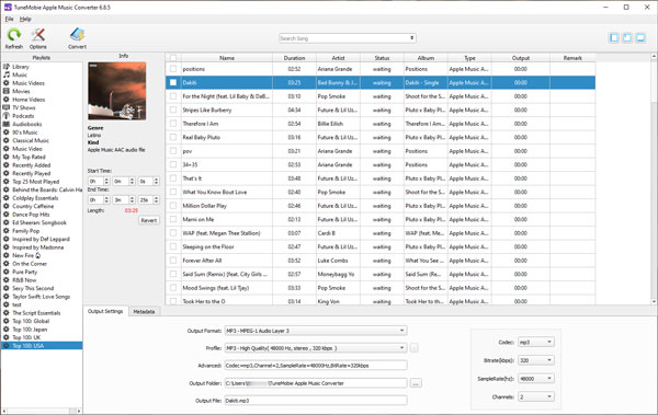 User guide of TuneMobie iTunes Converter Toolkit