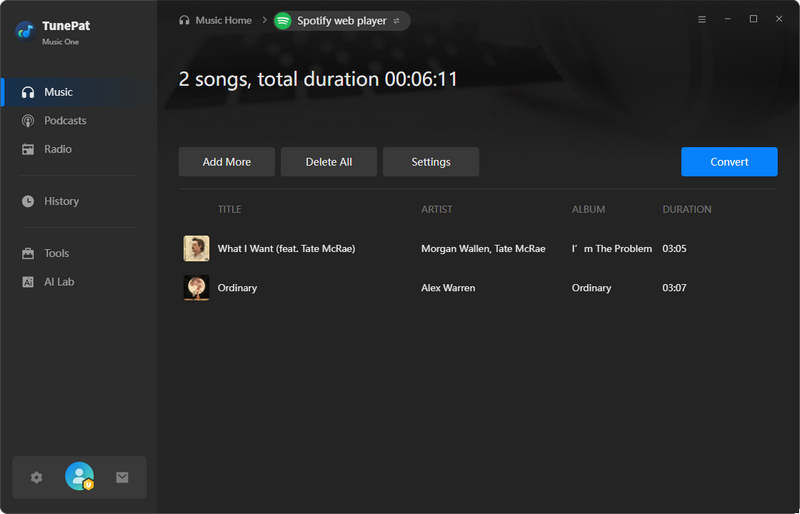 convert music