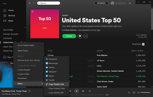 download spotify playlist to mp3